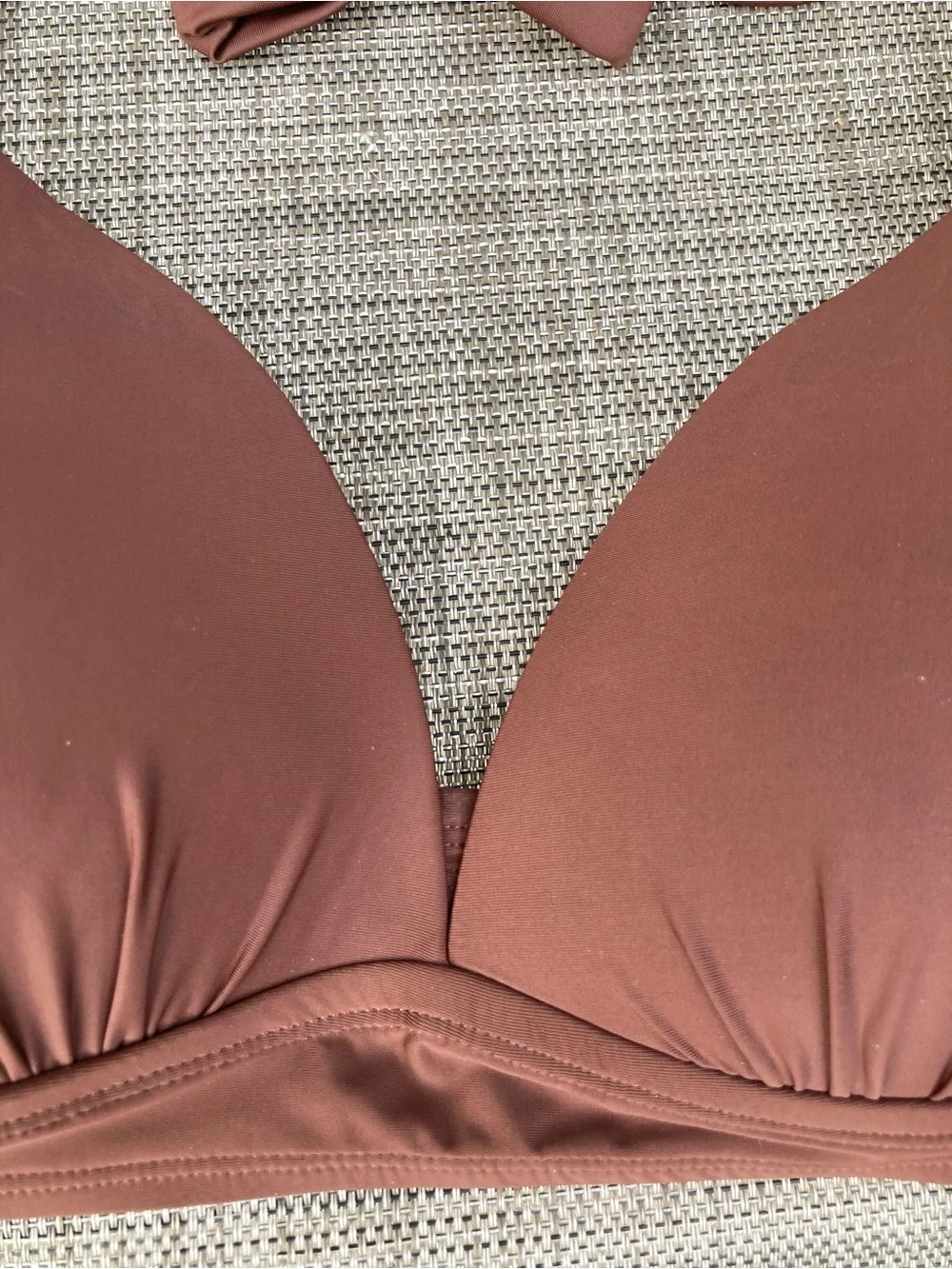 ANTONIO MELANI Brown Halter Bikini Top - Picture 2 of 4